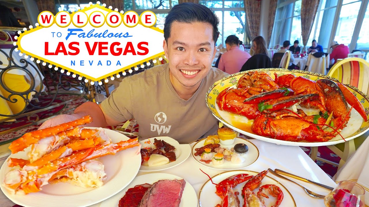 UNLIMITED Lobster & King Crab Dim Sum BUFFET In Las Vegas