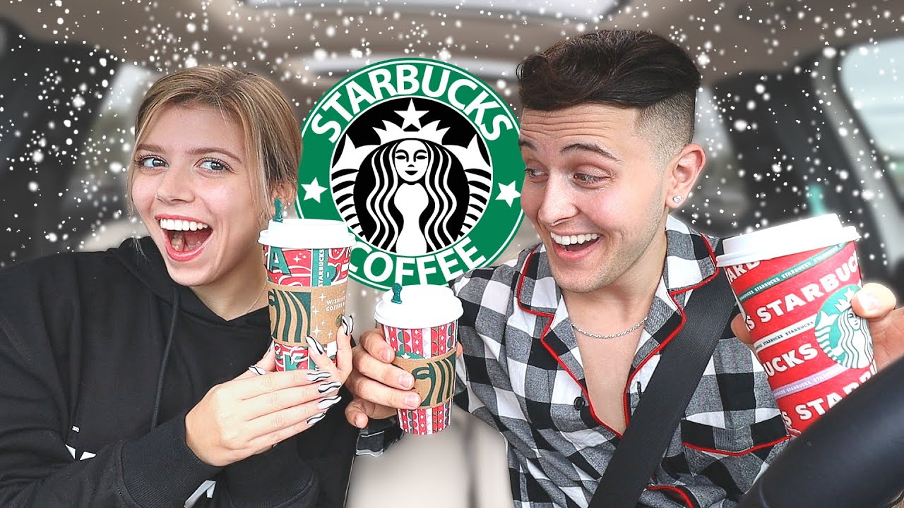 Trying EVERY Starbucks WINTER Menu Item!