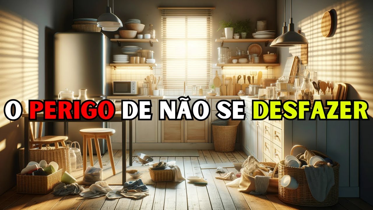 5 PERIGOS de NÃO se desfazer do ACÚMULO em Casa | Estilo de vida Minimalista