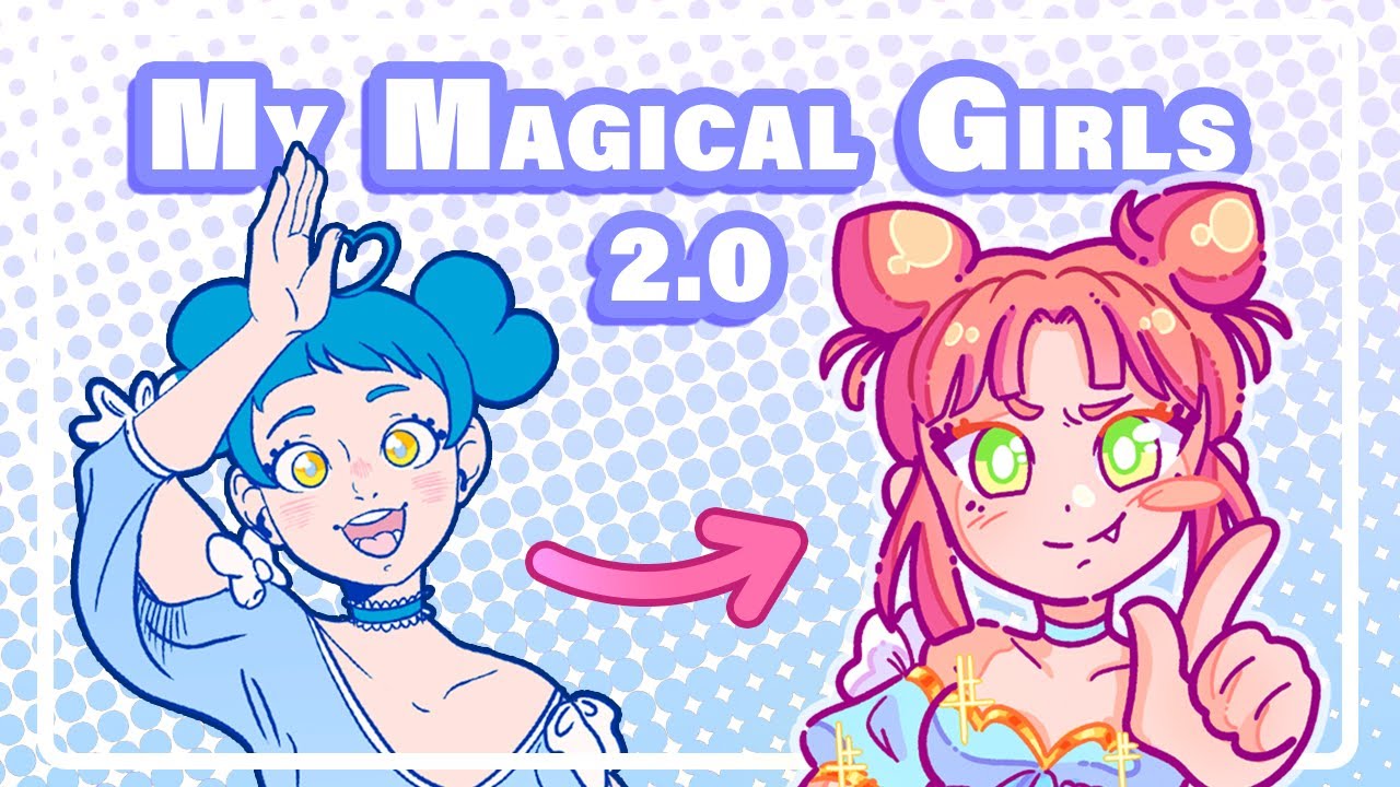 ✨REDESIGNING MY MAGICAL GIRLS OCs✨