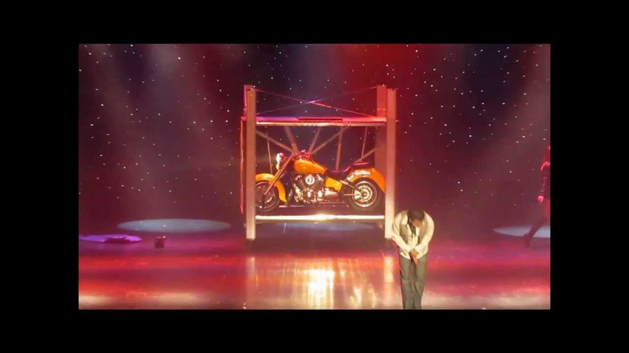 Taylor Reed's Original Motorcycle Illusion As Seen on America's Got Talent