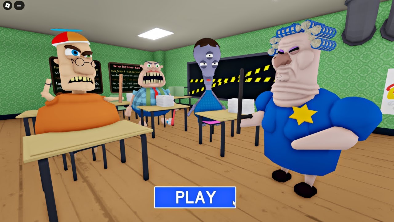 ALIEN and MR. SPRINKLES FELL ASLEEP IN THE EVIL'S DETENTION CLASS? SCARY OBBY #roblox