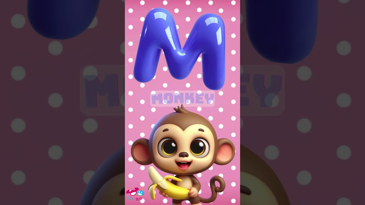 ABC Phonics Song , Toddlers learning video , Alphabet For Children , K - L - M - N - O