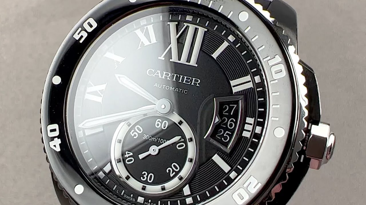 Cartier Calibre de Cartier Carbon Diver WSCA0006 Cartier Watch Review