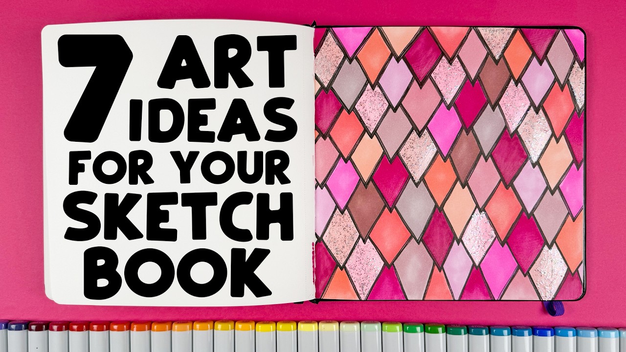 7 Drawing and Painting Ideas for Your Sketchbook