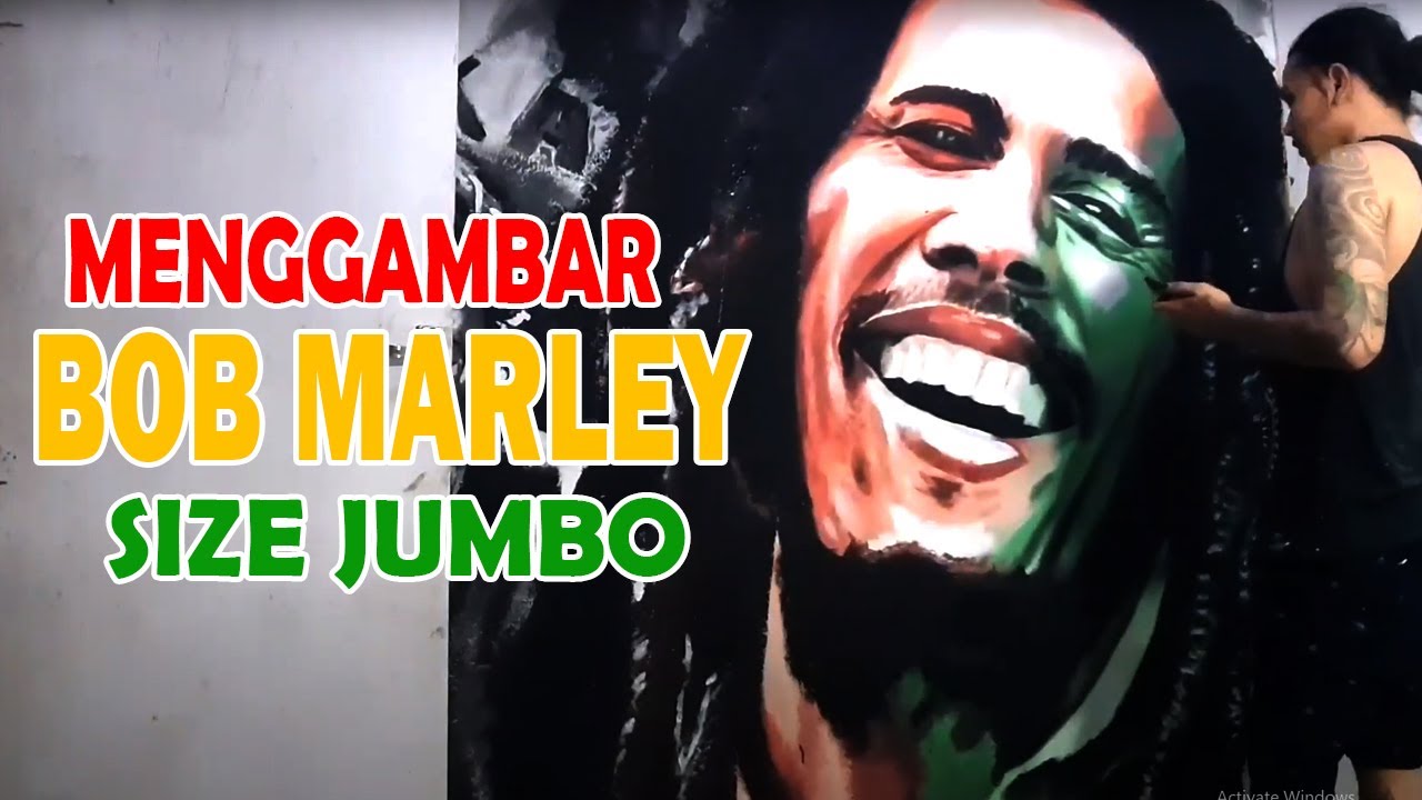 MELUKIS CEPAT DAN MUDAH || MURAL 9 MUSISI TERBAIK - Mural Art