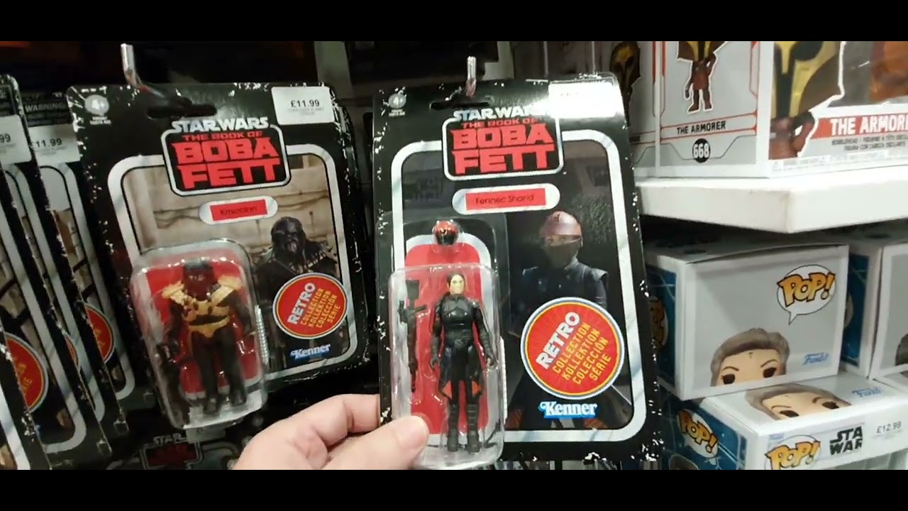 part tour of forbidden planet megastore London lots of star wars toys