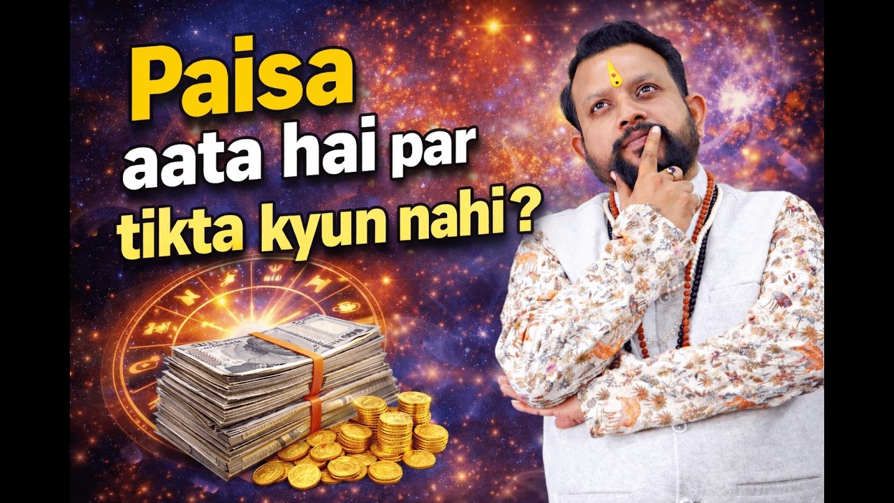 पैसा आता है पर टिकता क्यों नहीं? कुंडली में छुपा धन दोष! | Money Problems Astrology