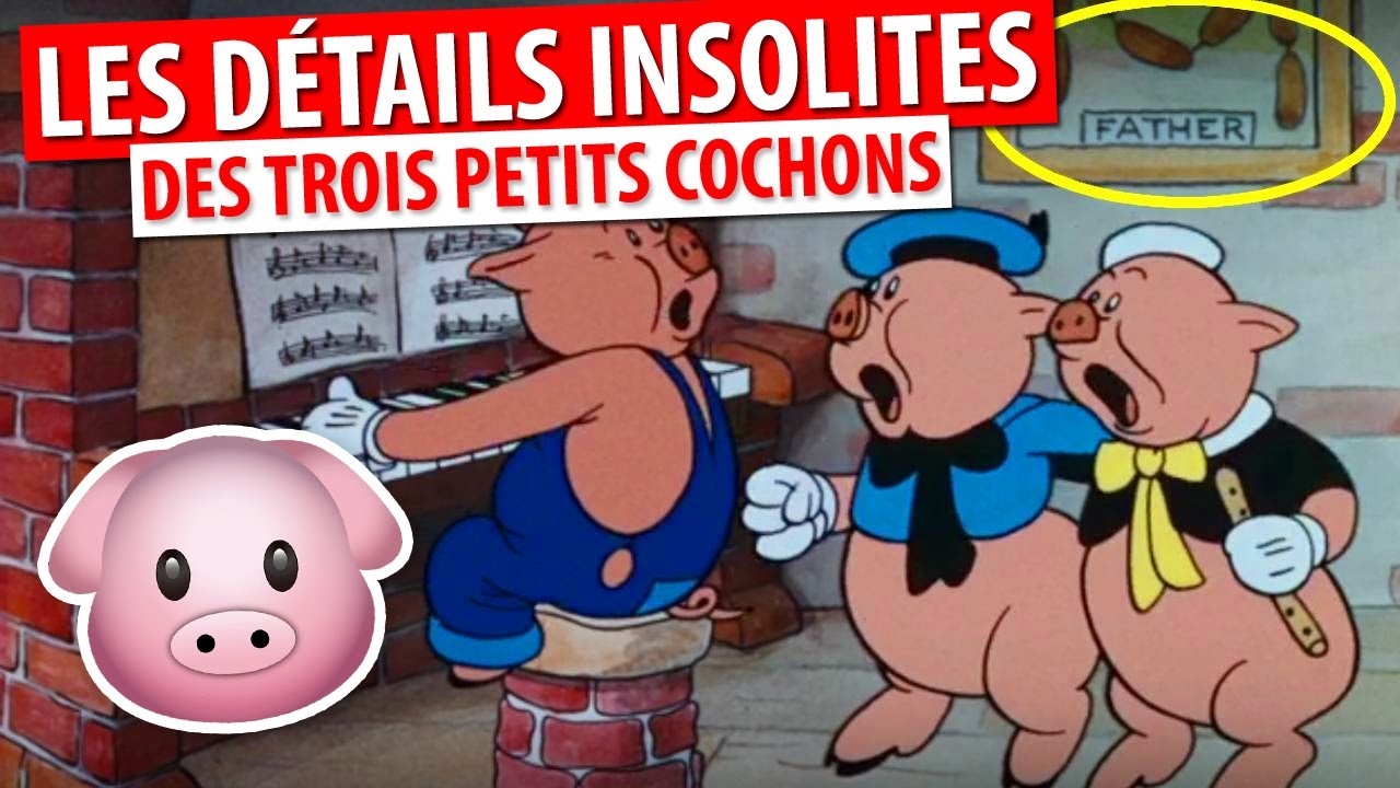 LES D&Eacute;TAILS INSOLITES DES TROIS PETITS COCHONS (COURT-M&Eacute;TRAGE)