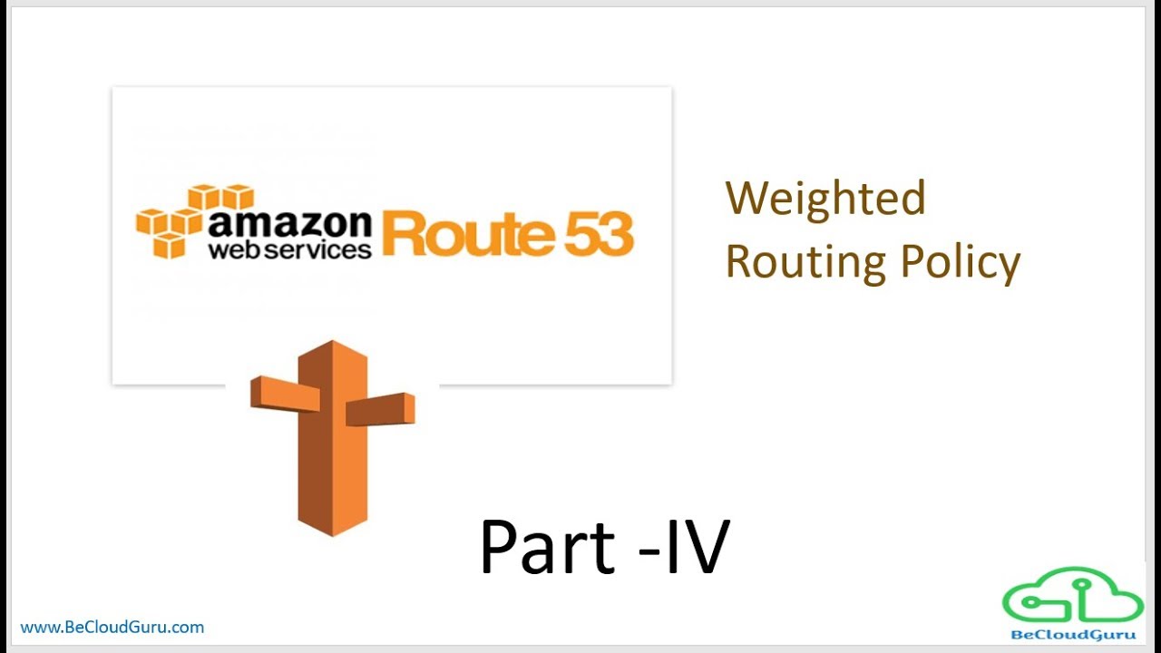 AMAZON AWS ROUTE 53 WEIGHTED ROUTE POLICY | AWS ROUTE53 Weighted Routing Policy