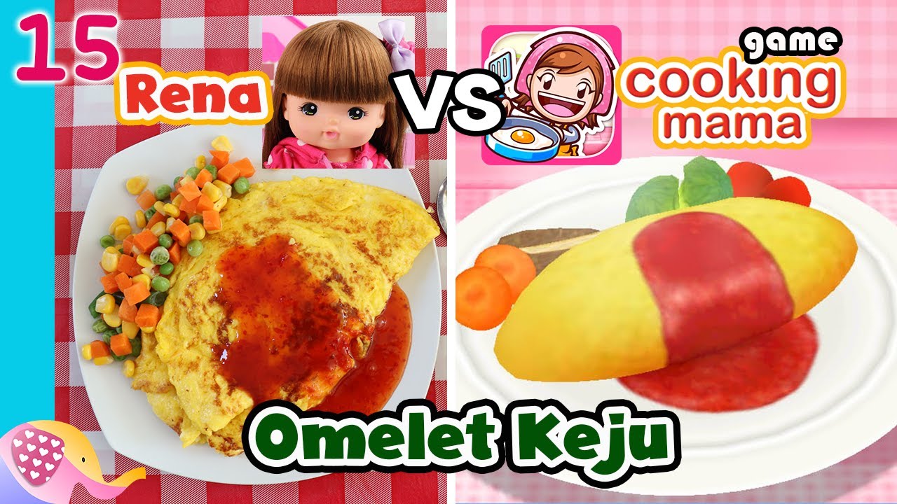 Coba Omelet Keju Game Cooking Mama - Cooking Time #15 GoDuplo TV