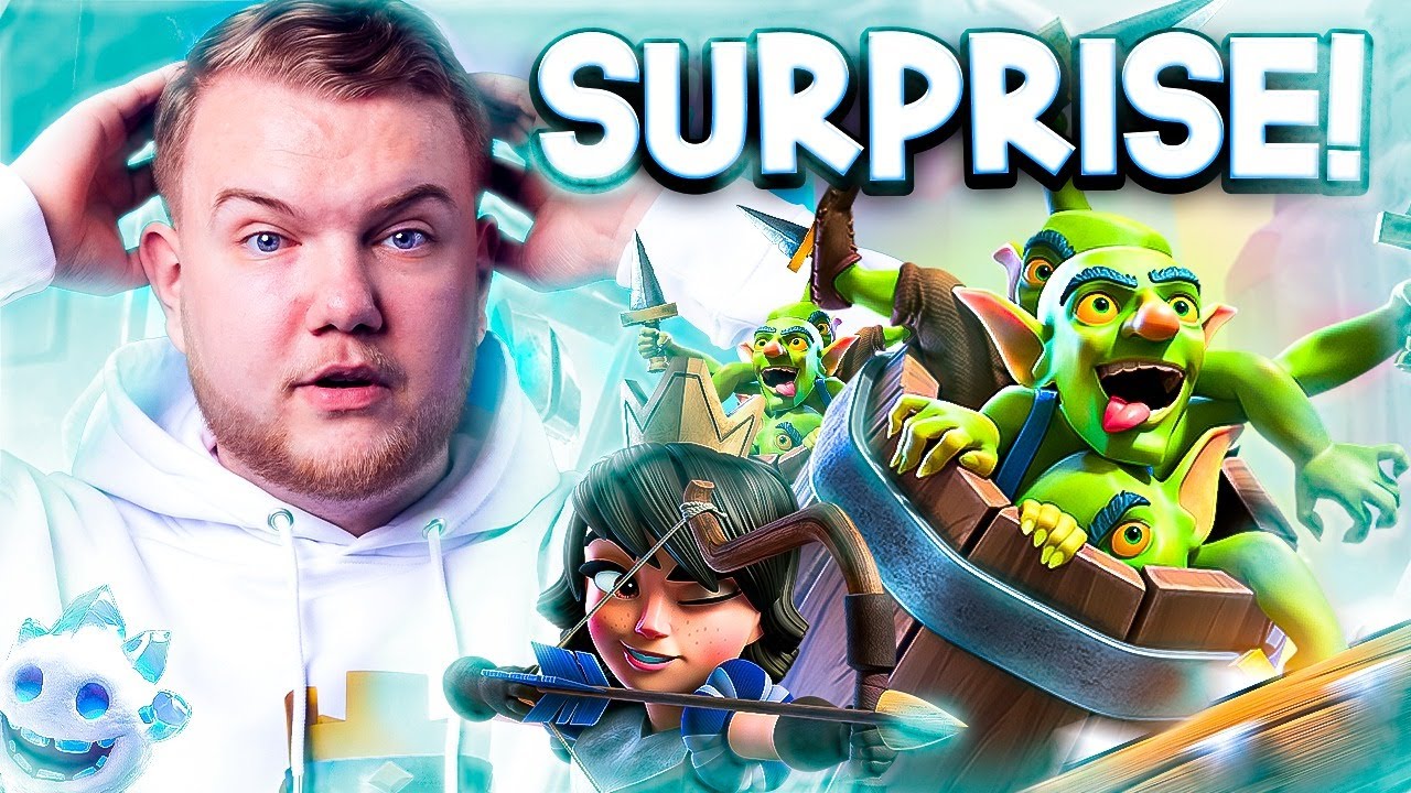 PLAYING LOG BAIT WITH A SURPRISE 🤐 - Clash Royale