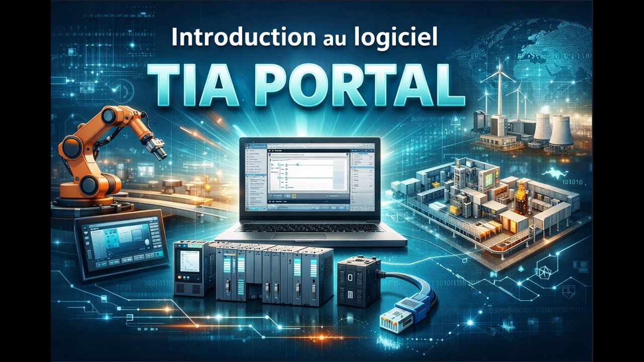 Tia Portal -  La configuration d'un projet, l'utilisation de timers et de compteurs.