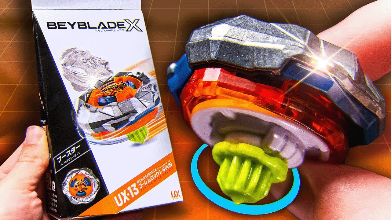 I Got The sᴍᴀʟʟᴇsᴛ X Beyblade!? GolemRock 1-60UN UNBOXING!