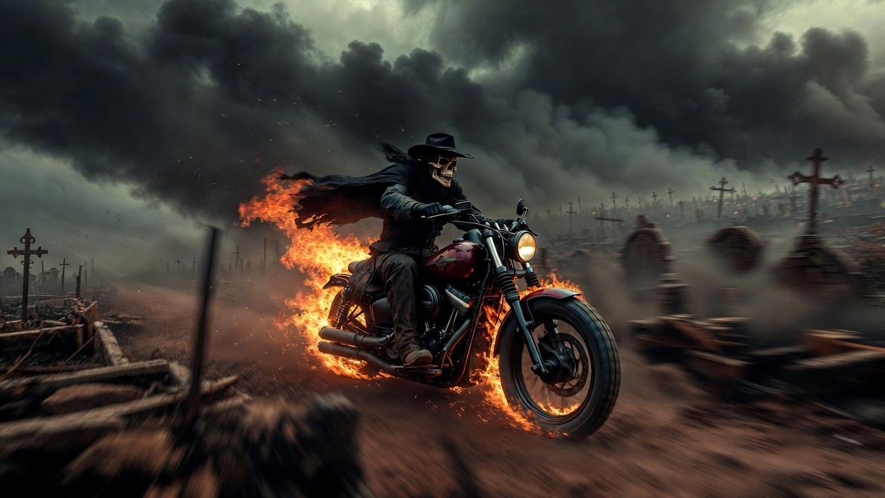 Ghost Rodeo Contry 🔥 Every Mile Is a Grave | Dark Country Fire & Bones