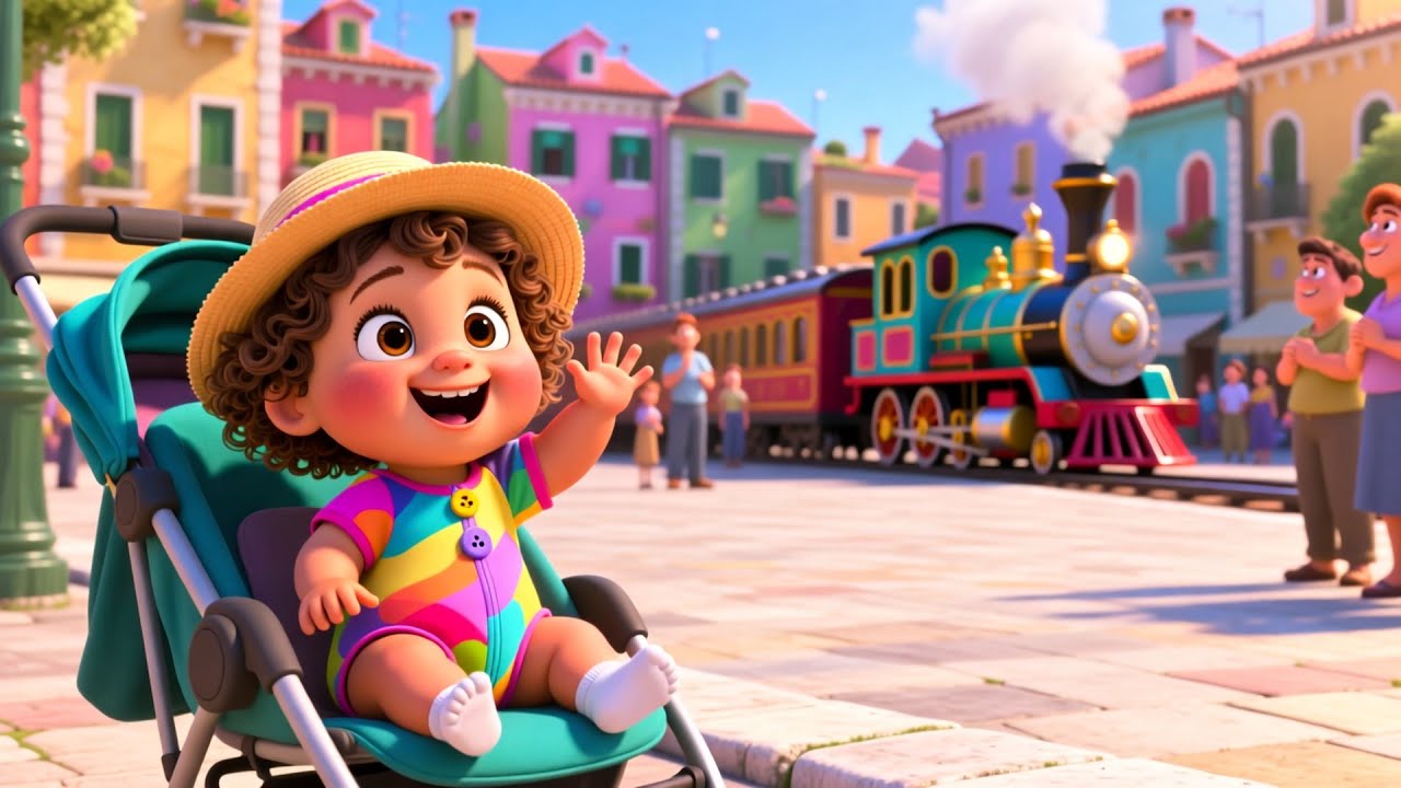 Little Train Boom Joy | Fun Train Song for Kids | Happy Musical Adventure