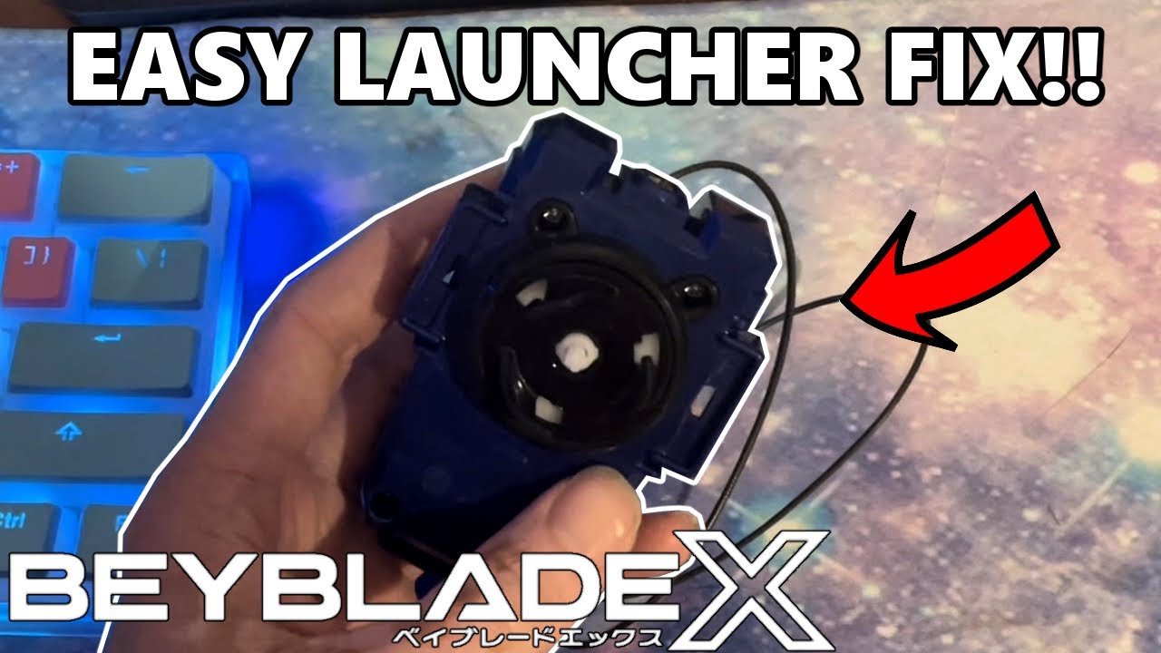 КАК ПОЧИНИТЬ СТРУНОЗАПУСКАТЕЛЬ BEYBLADE X