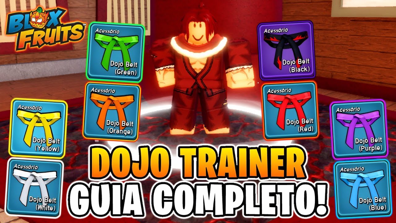 TODAS as FAIXAS!! GUIA COMPLETO DAS MISS&Otilde;ES do DOJO TRAINER do BLOX FRUITS | Roblox - GG Games