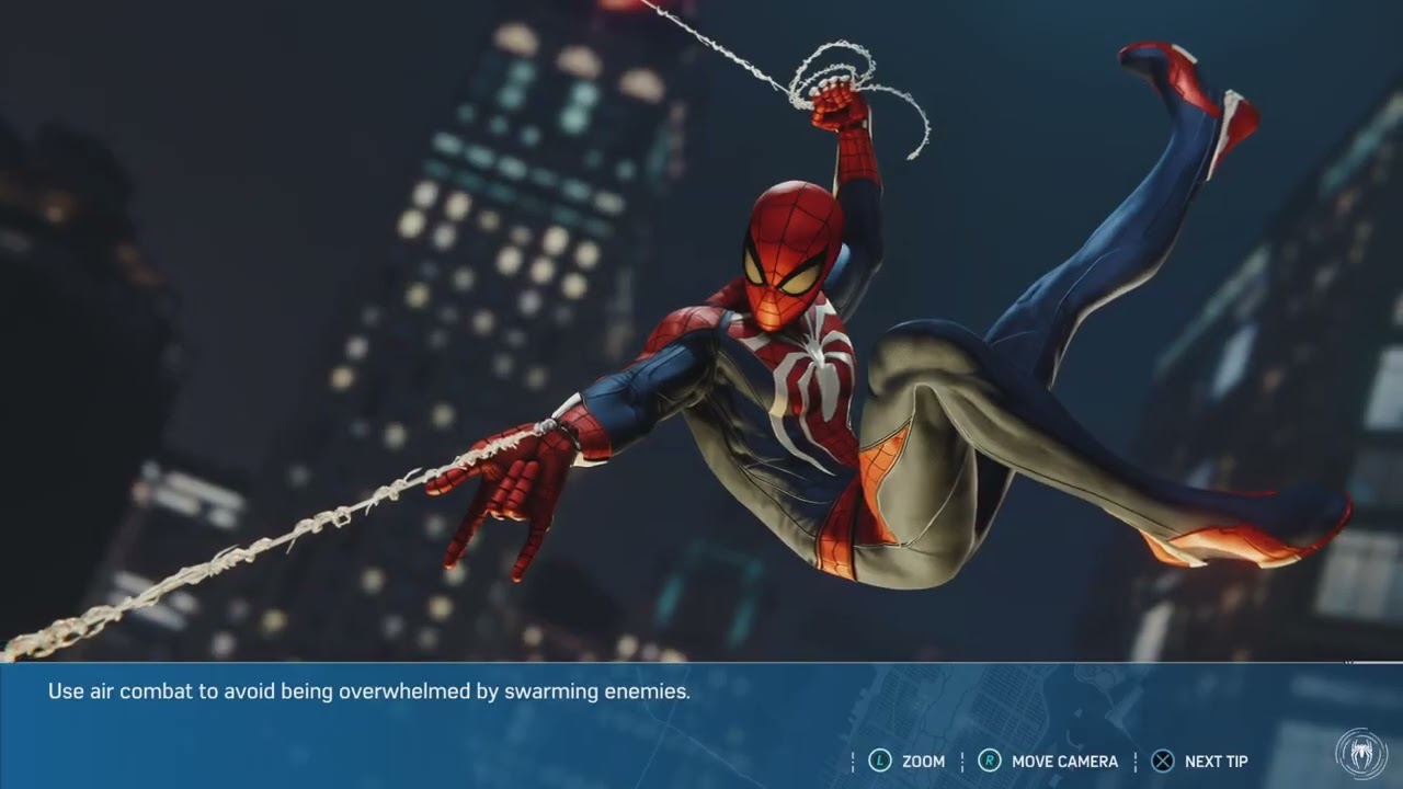 الحلقة الاخيرة من سلسلة لعبة سبايدر مان 🕷️🕸️