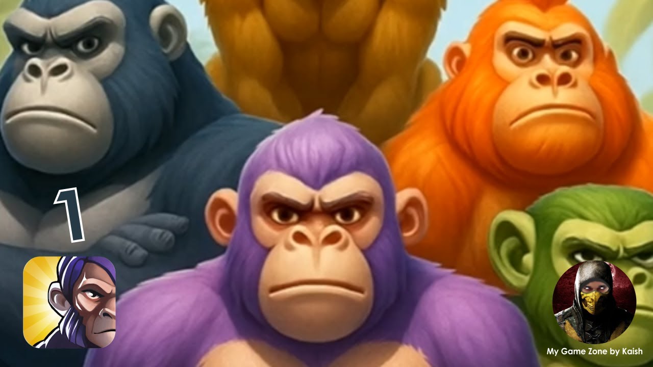 Part 1 | Revenge of the Gorilla | Primatus | Gameplay Walkthrough  (Android, iOS) | Kaish