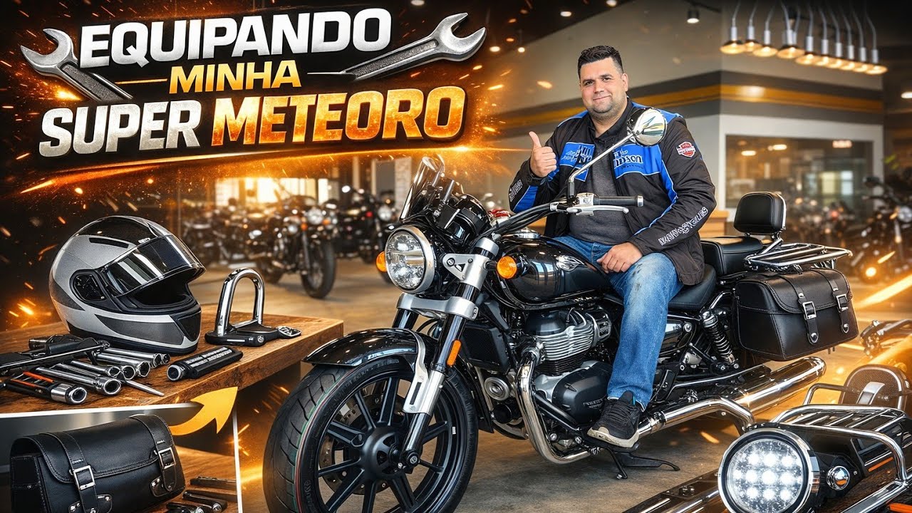 Começando as Customizações na Minha Super Meteor