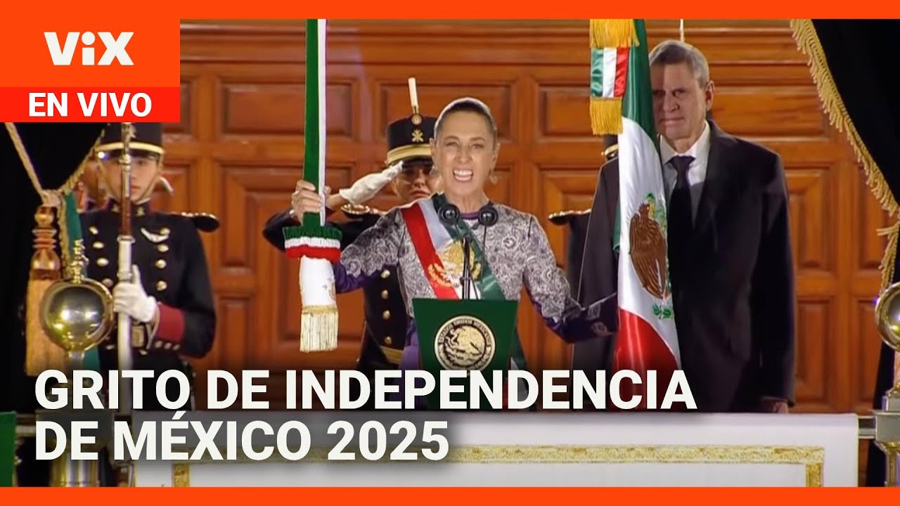 Grito de Independencia de México 2025, el primero de Claudia Sheinbaum