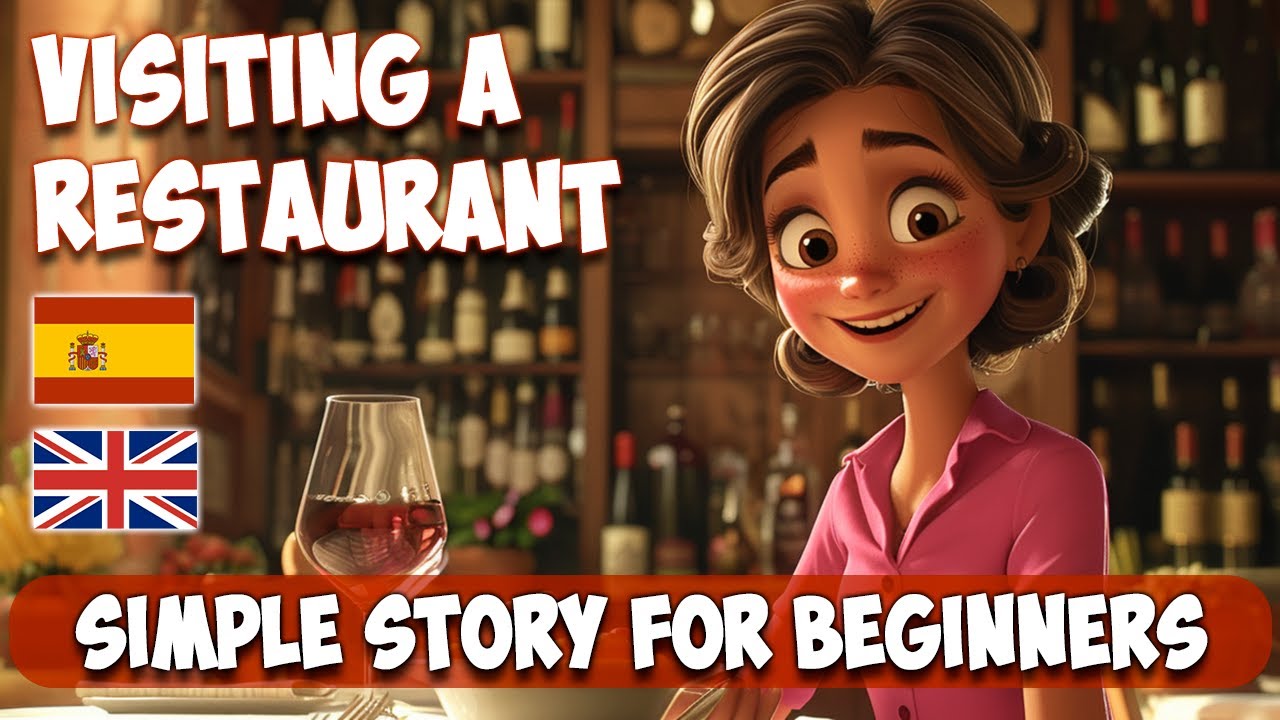 LEARN SPANISH - A Short Story for Beginners | Visiting a Restaurant