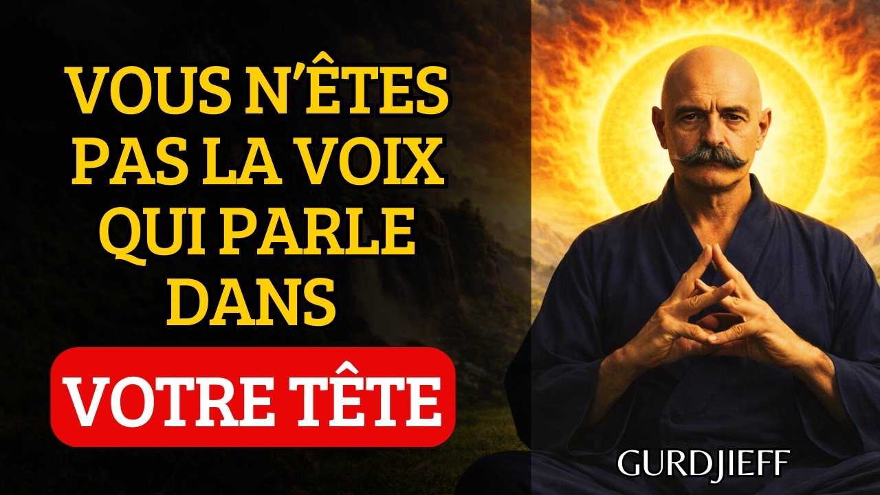 Vous N’Êtes Pas La VOIX Qui Parle Dans Votre TÊTE (Qui Êtes-Vous Alors ?) | George Gurdjieff