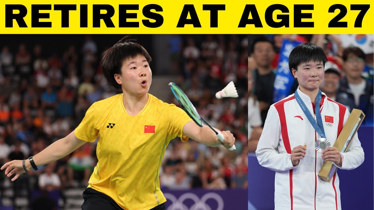 Chinese Badminton star He Bingjiao retires after Paris Olympics silver | Sports Today