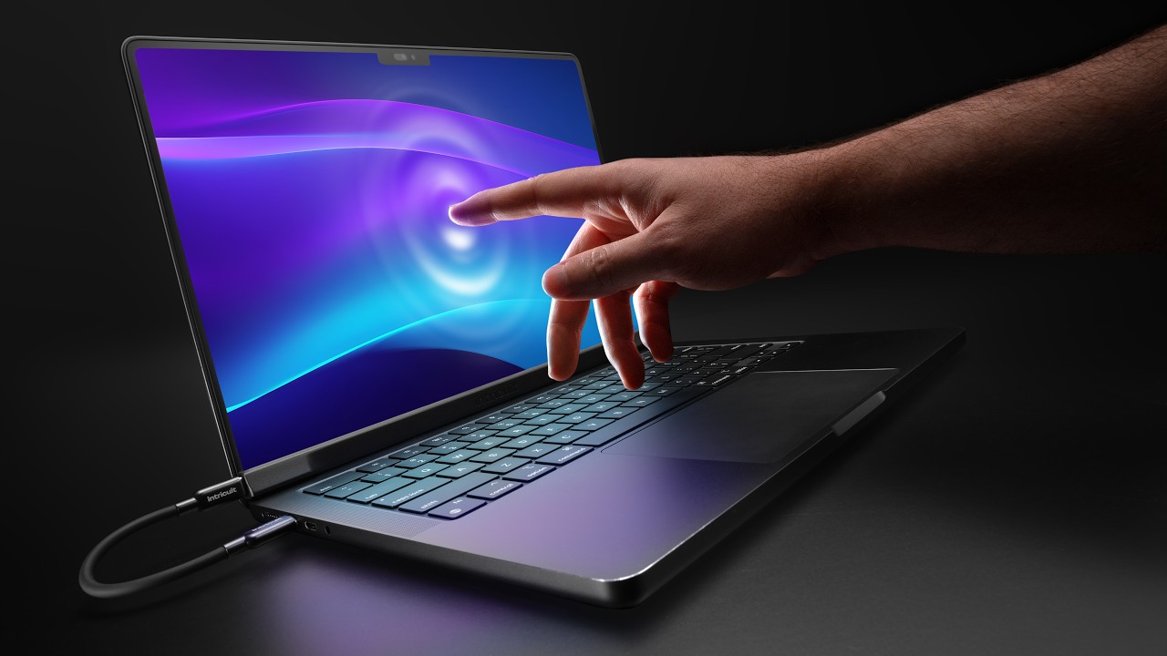 This is a Touchscreen MacBook