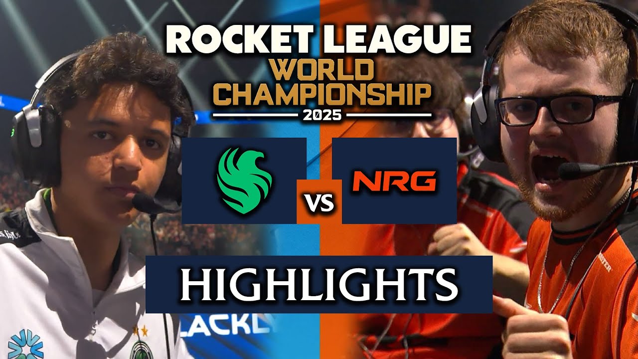 [ПОЛНЫЙ МАТЧ] Falcons против NRG | Чемпионат мира RLCS 2025