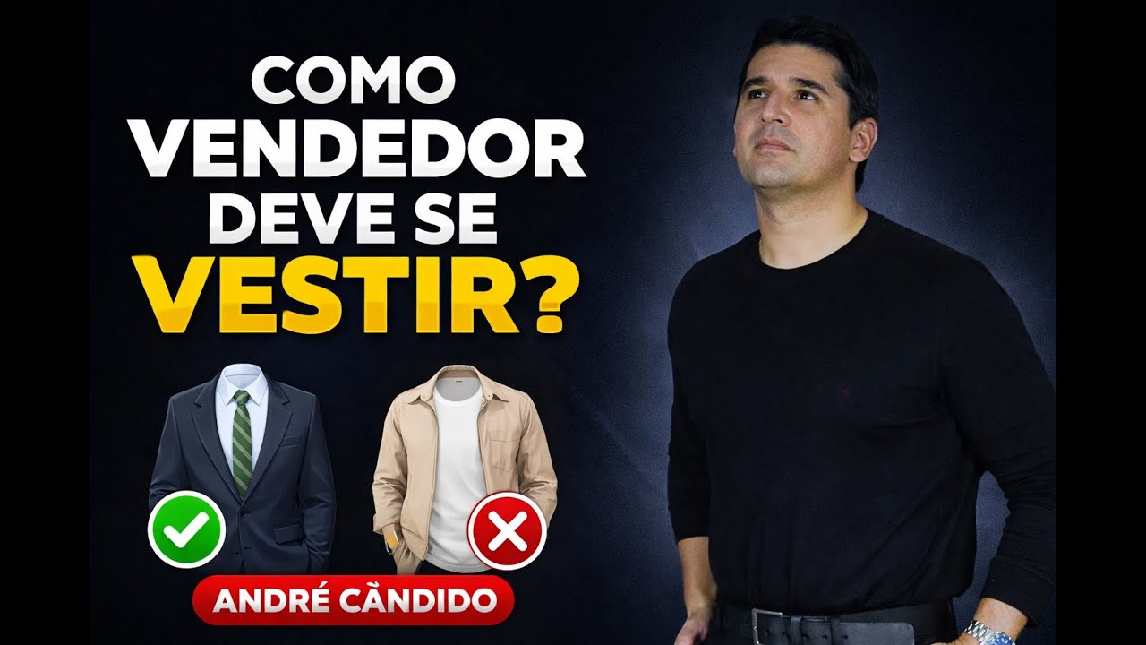 COMO O VENDEDOR TEM QUE SE VESTIR? 