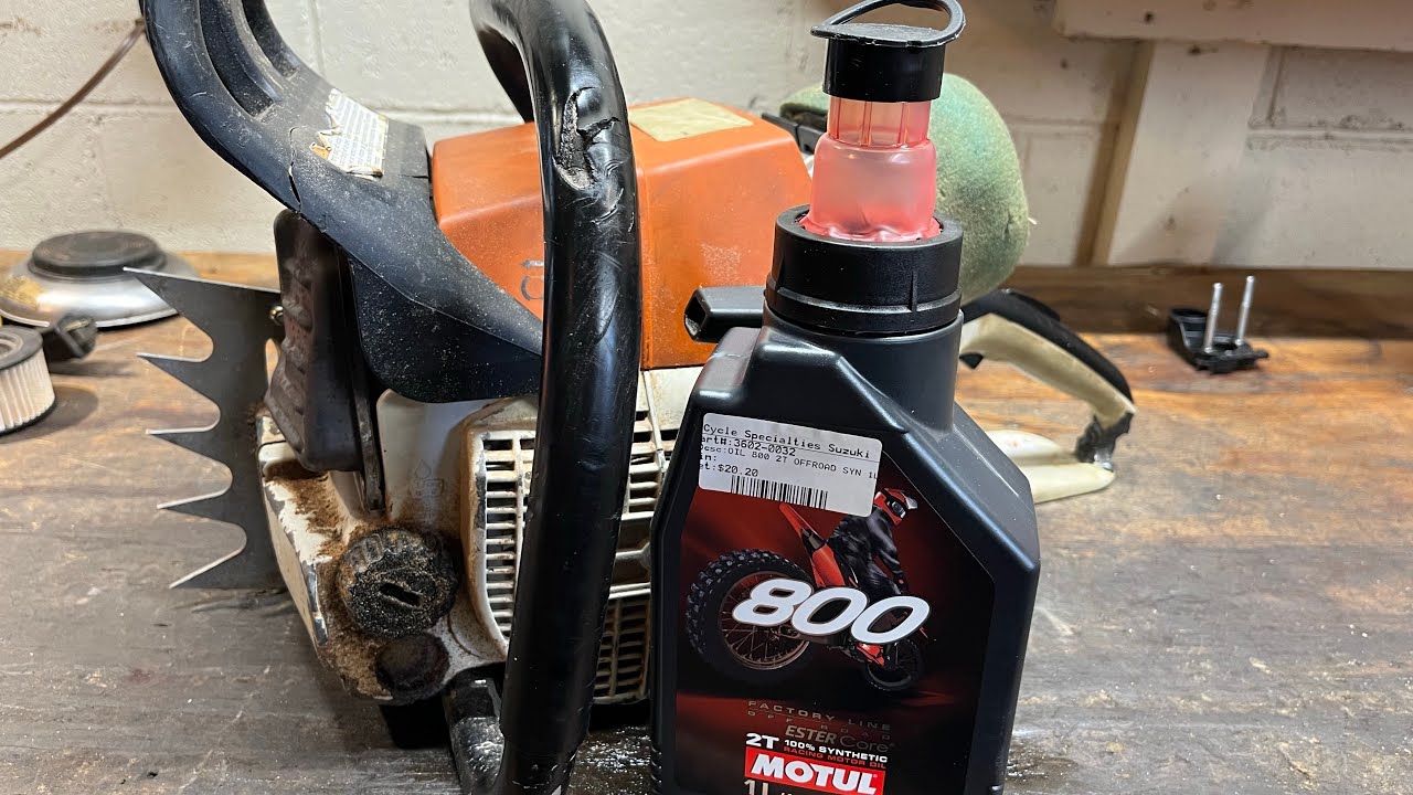Тест масла для двухтактных двигателей! Motul 800 Off Road