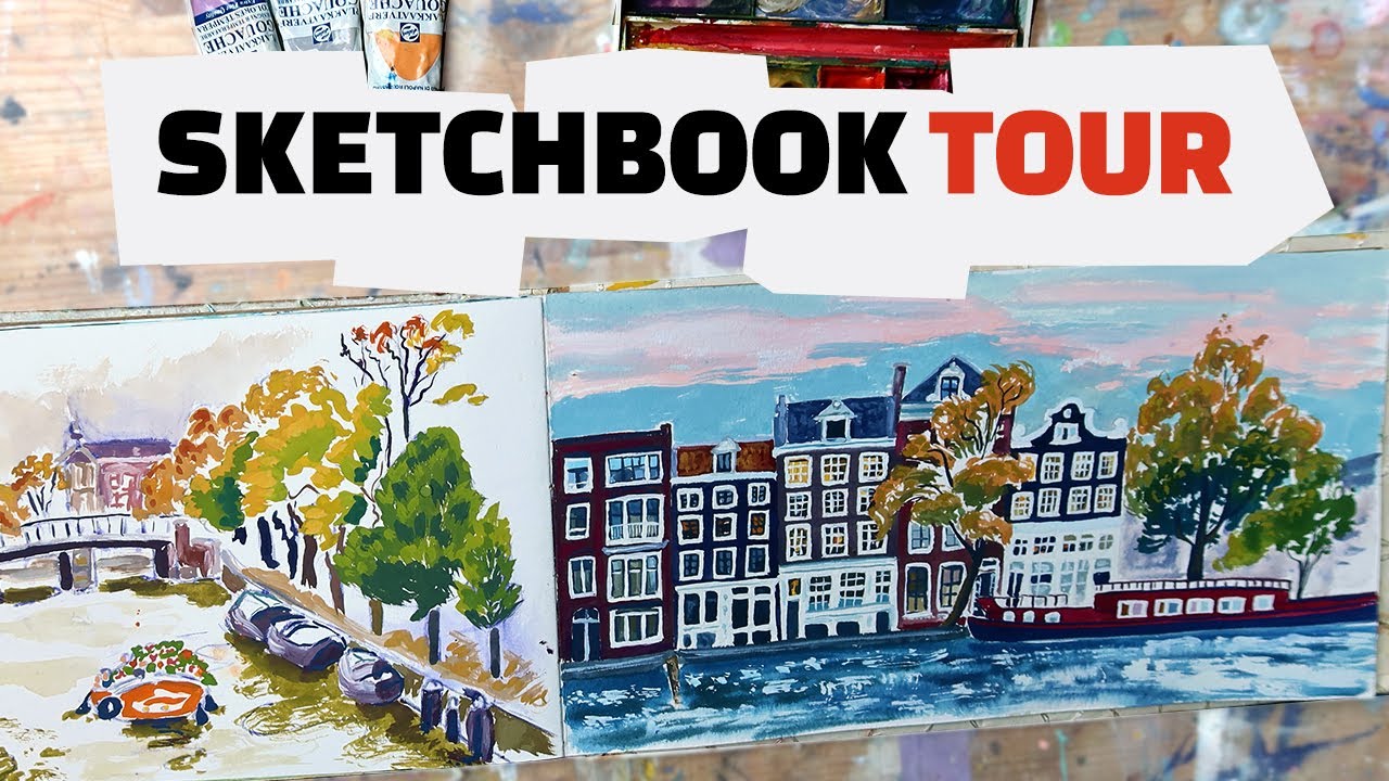 SKETCHBOOK TOUR Mes plus beaux souvenirs de Voyage !