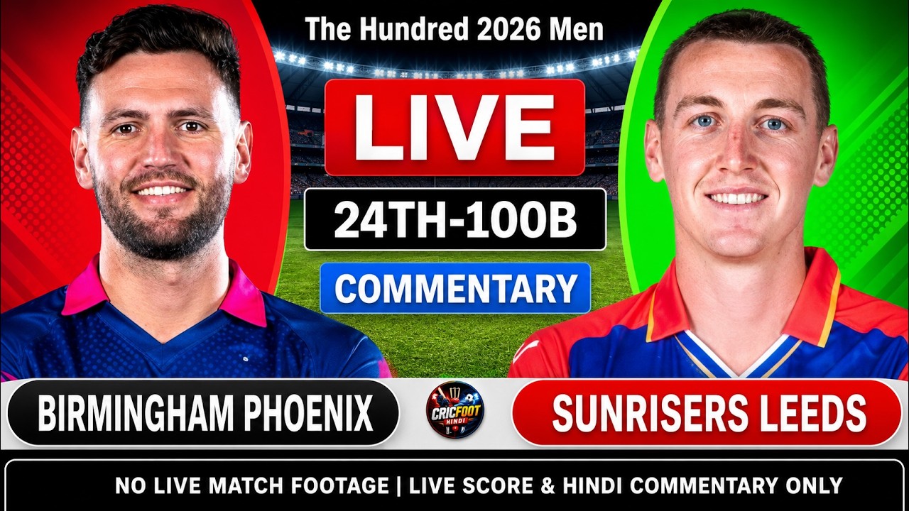 🔴BP vs SRL Live Match Today | Birmingham Phoenix vs Sunrisers Leeds Score Commentary