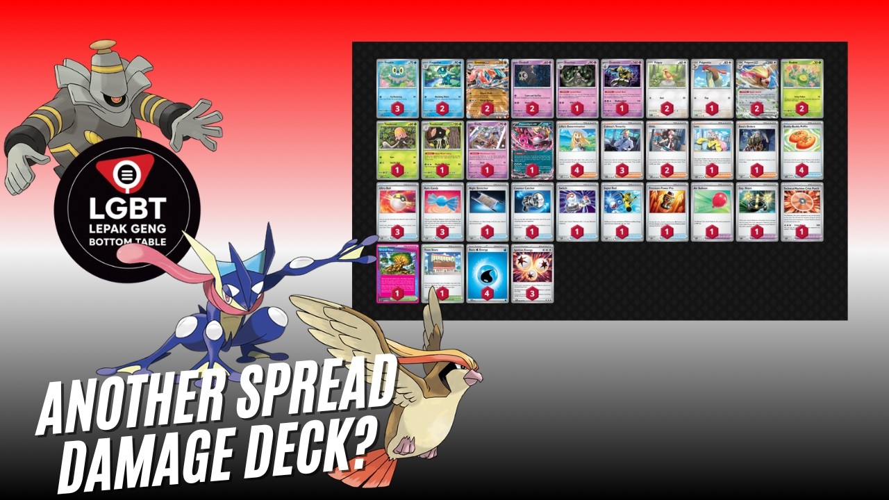 LGBT #JomMain: Another Spread Deck (Greninja Ex Gameplay)