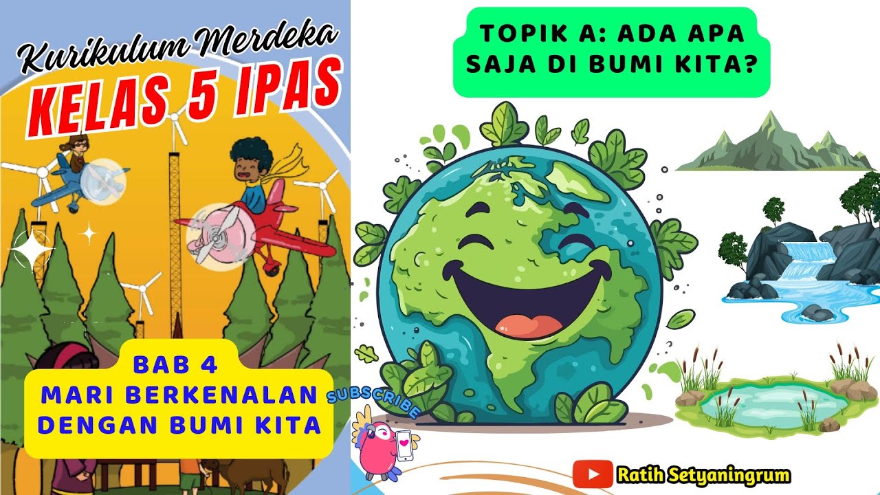 Kelas 5 IPAS Bab 4 Topik A: Ada Apa Saja di Bumi Kita? || Kurikulum Merdeka