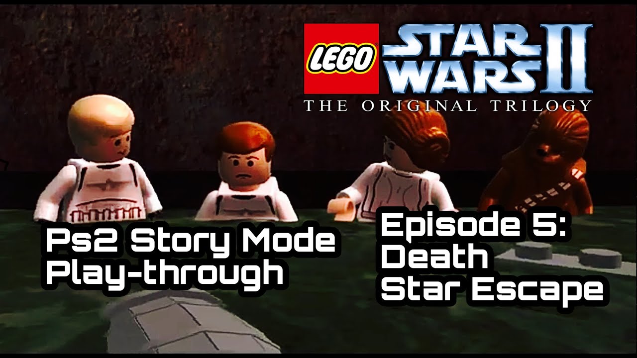 PS2 Throwback - LEGO STAR WARS II - Part 5: Death Star Escape