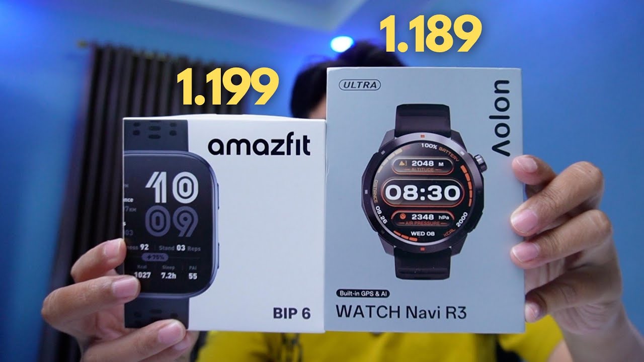 JANGAN SALAH PILIH, HARGANYA MIRIP BANGET | Aolon Navi R3 Ultra VS Amazfit BIP 6