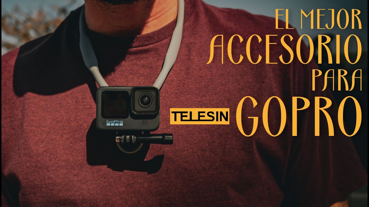 Accesorio favorito para GOPRO - TELESIN NECK HOLDER