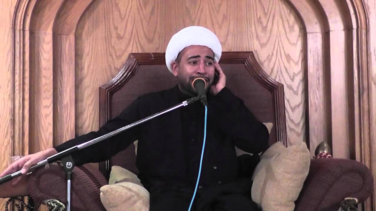 نعي الشيخ محمد الراشد في حسينية الرميح سيهات ليلة 4 محرم 1435 هـ HD