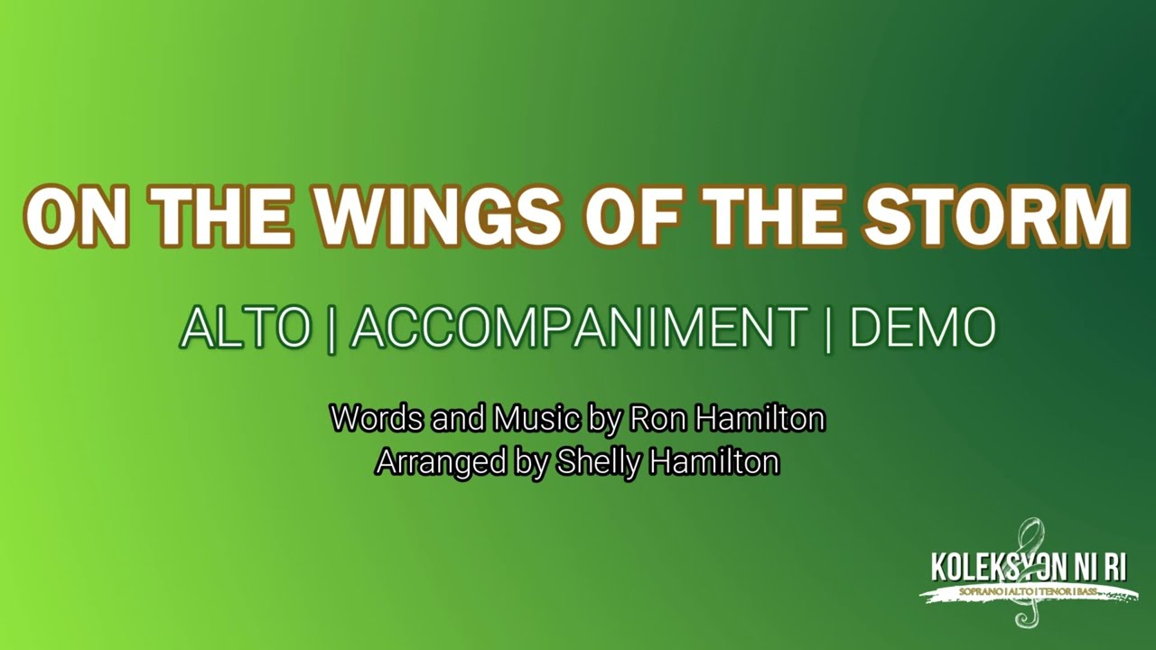 On the Wings of the Storm | Alto | Vocal Guide by Sis. Patricia Pangan