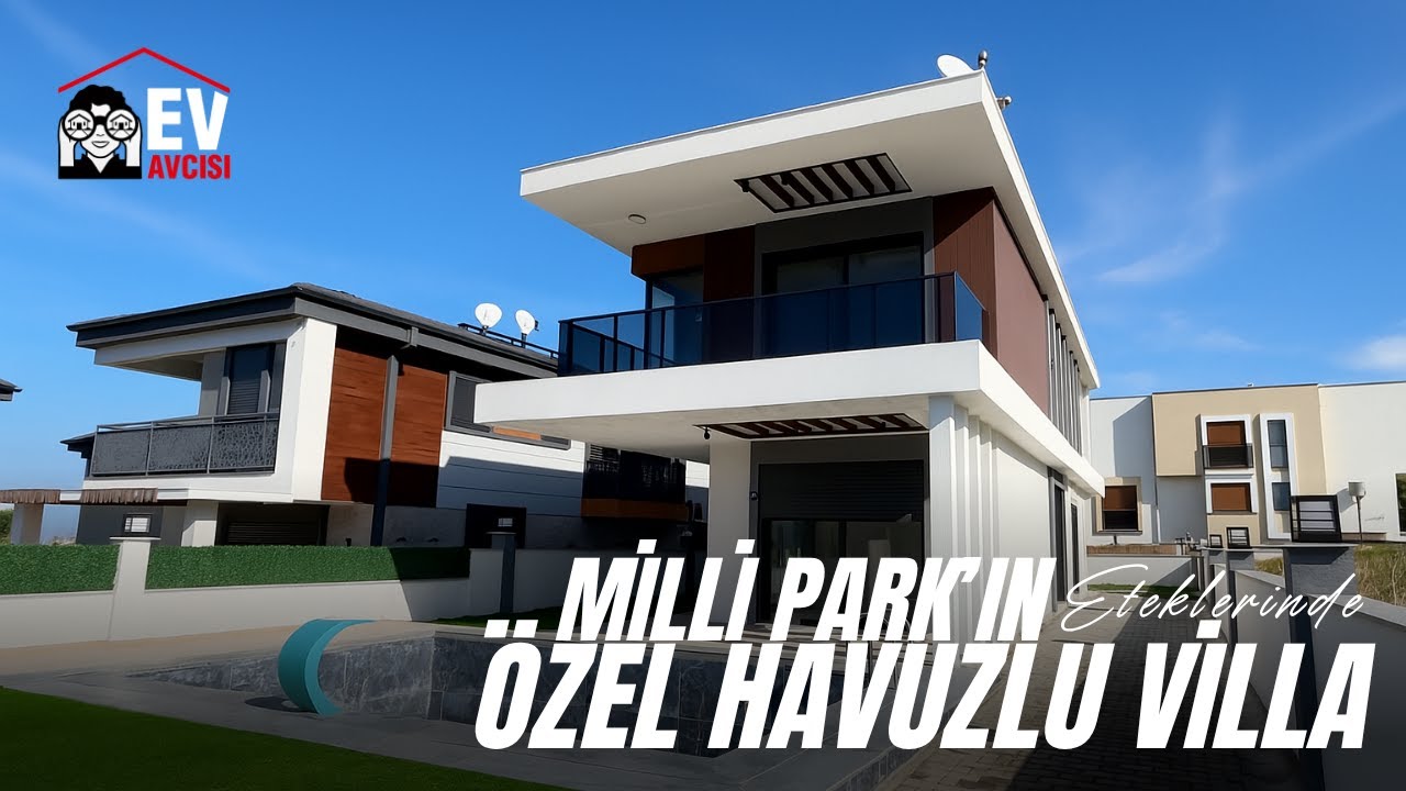 Kuşadası Güzelçamlı'da Milli Parkın Eteklerinde Özel Havuzlu Villa I Kuşadası Satılık Villa 1618
