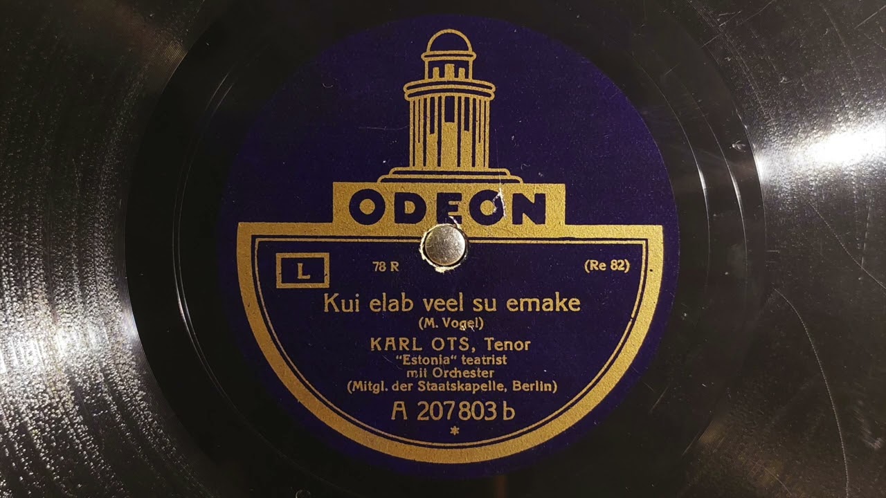 Karl Ots - Kui elab veel su emake (1928)