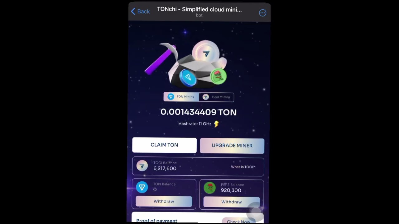 Free Ton Coin mining link in Discription with proof