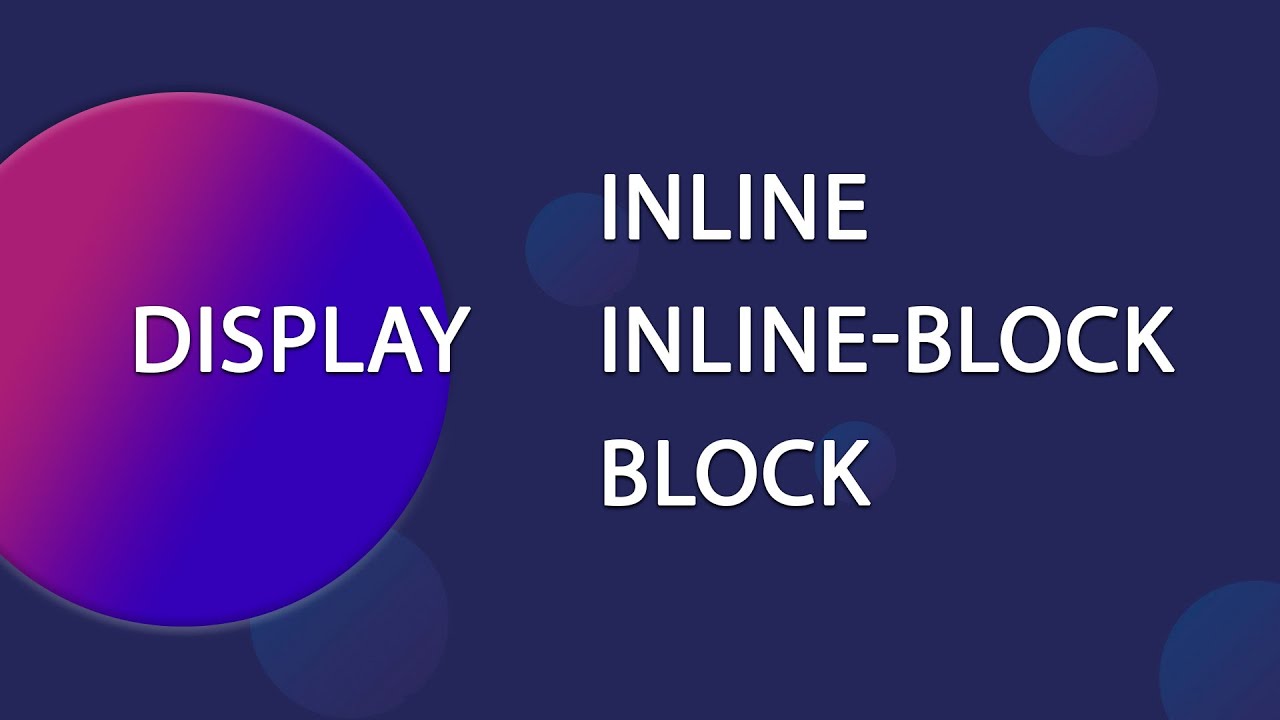 CSS display: inline vs block vs inline-block &mdash; простое объяснение  | Уроки HTML CSS