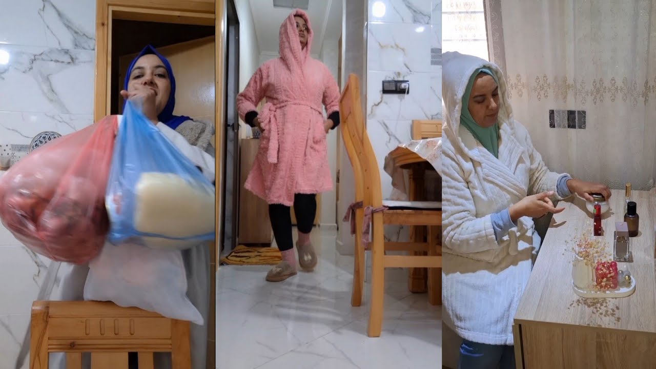 هكدا تندوز صباحي ممصوقاش لبشار والراحة النفسية لتنعيشها في داري. وهدا هوا طيابي ومشترياتي 🥰🤩
