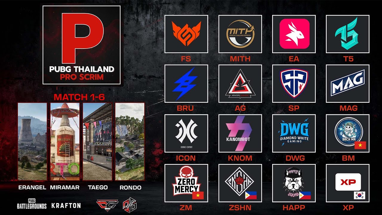 [LIVE] PUBG THAILAND PRO SCRIM 03/02/2026