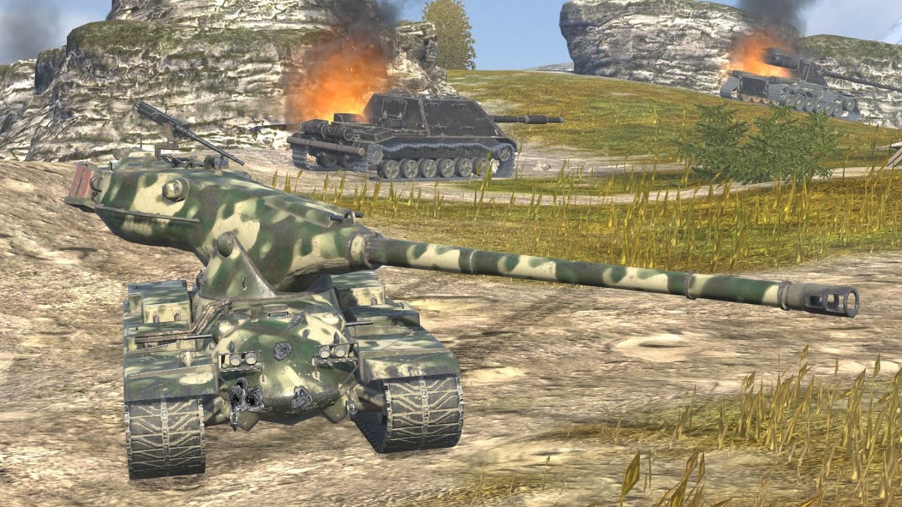 [WoT blitz] M V Yoh  M batch / 4100 damage / 3 kills