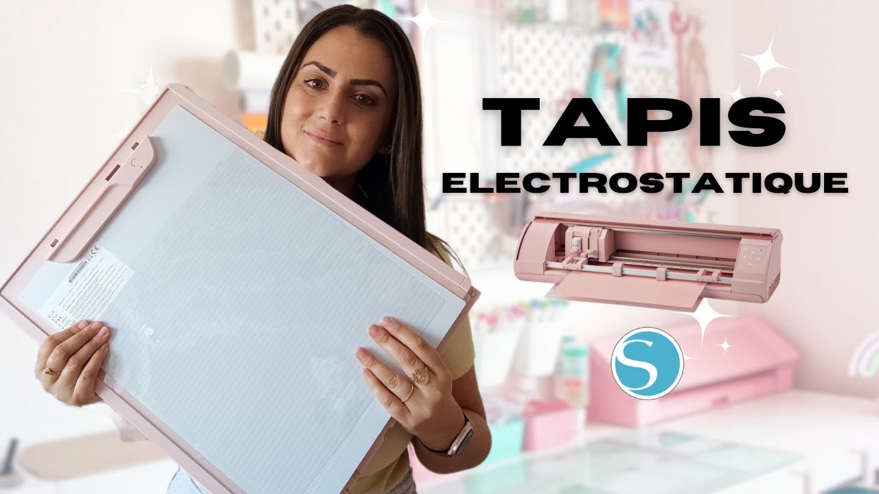 TAPIS ÉLECTRISTATIQUE pour Silhouette : Fini les Tapis Collants | TEST complet #silhouettestudio